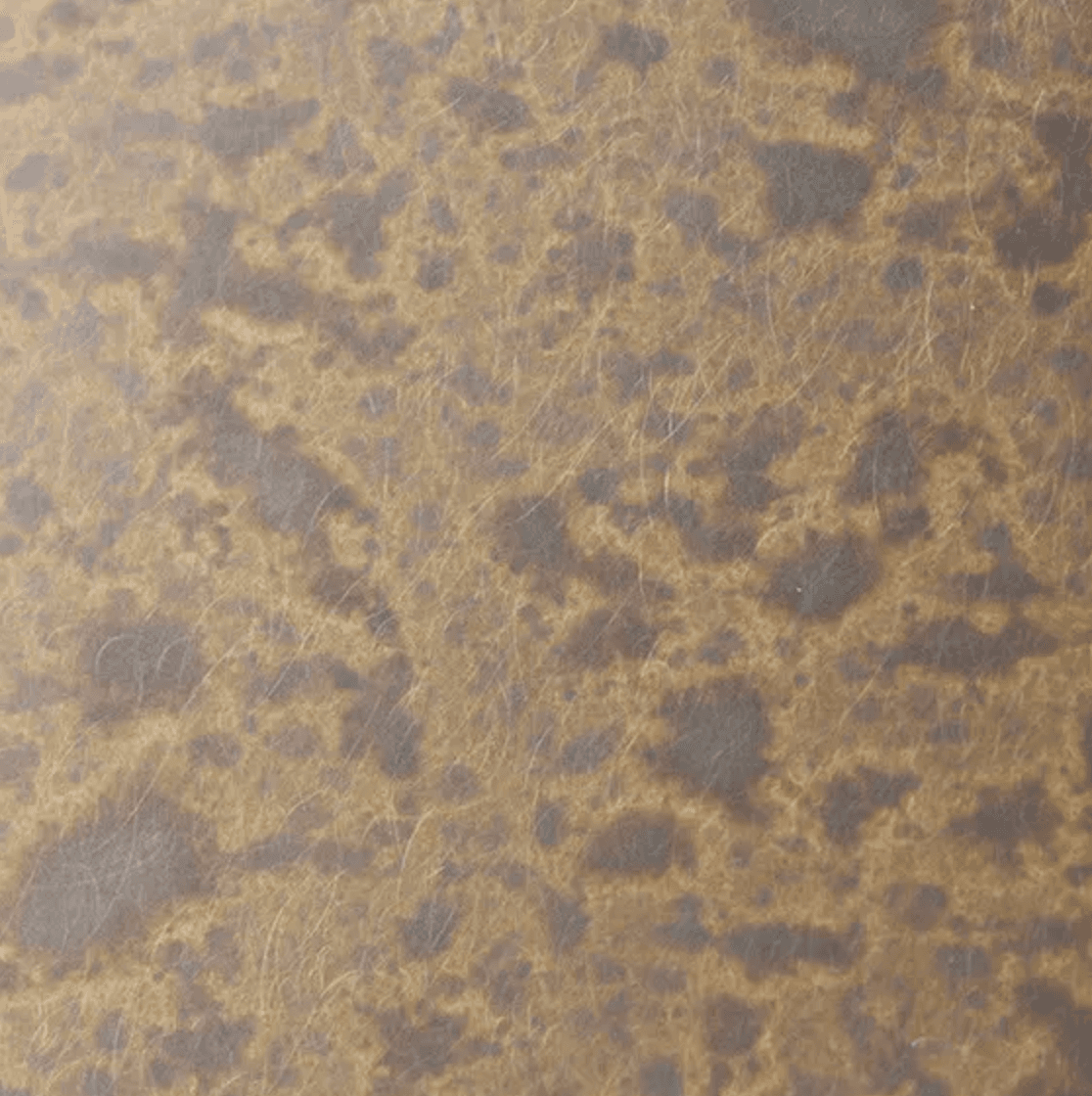 304 Antique Brass Spotted Stainless Steel